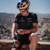 Pelotan Athlete Kristian Blumenfelt Applies SPF30 Roll-On Performance Sunscreen